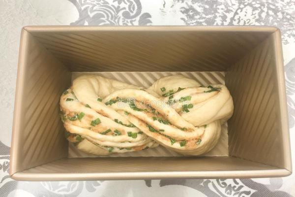 香葱肉松手撕吐司的做法图解17