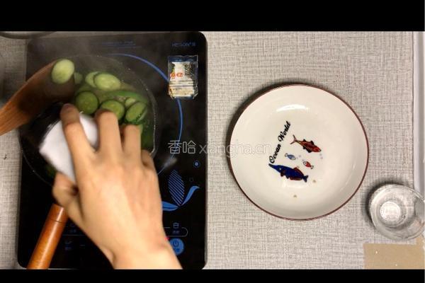 七叶食记 / 黄瓜炒火腿的做法图解4