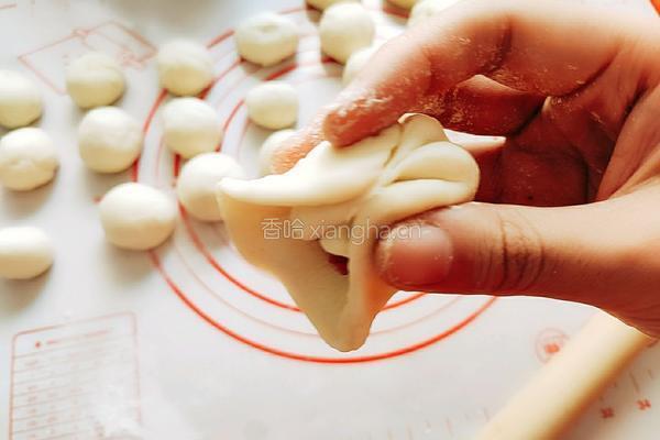 牛腩麦穗形包子的做法图解16