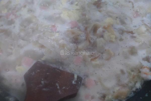 三鲜烩饼的做法图解6