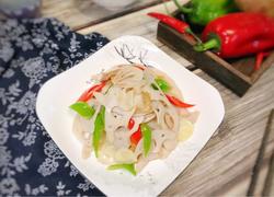 肥膘炒莲藕