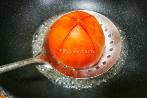 紫菜番茄豆腐汤的做法图解2