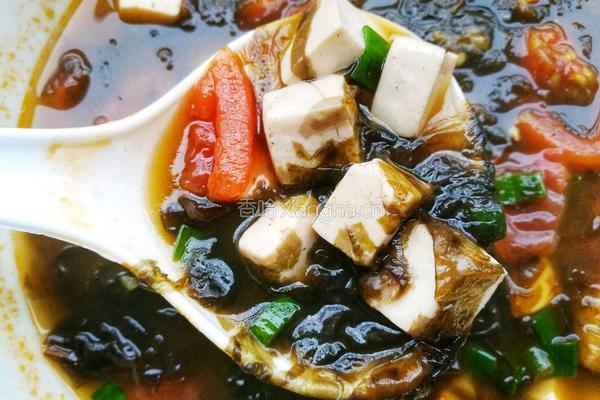 紫菜番茄豆腐汤的做法图解10