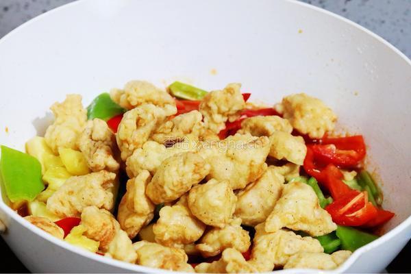 菠萝咕咾肉（鸡肉版）的做法图解14