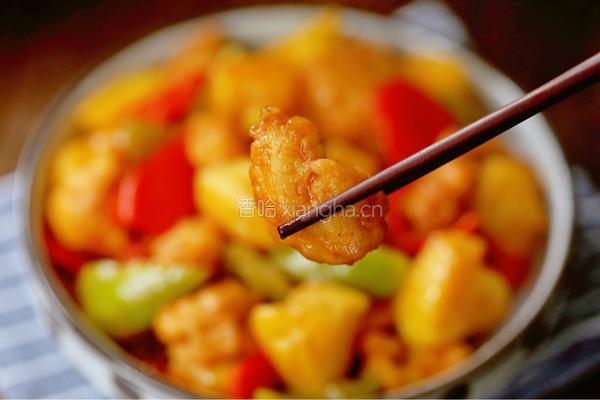 菠萝咕咾肉（鸡肉版）的做法图解18