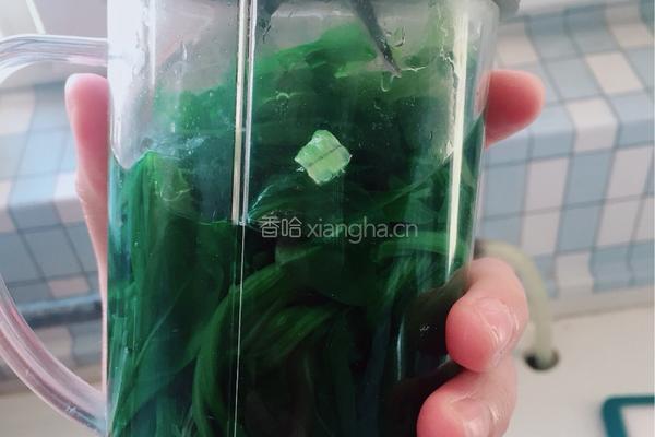 菠菜鸡蛋饼的做法图解2