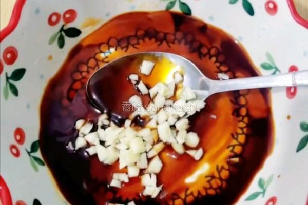 白灼油麦菜的做法图解8