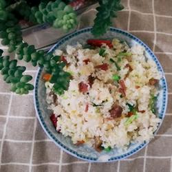 宣威火腿炒饭的做法[图]