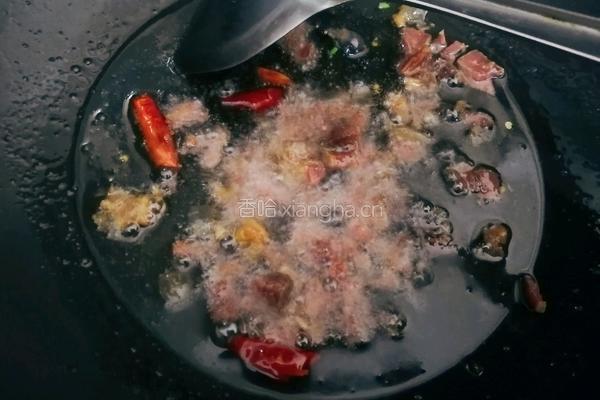宣威火腿炒饭的做法图解3