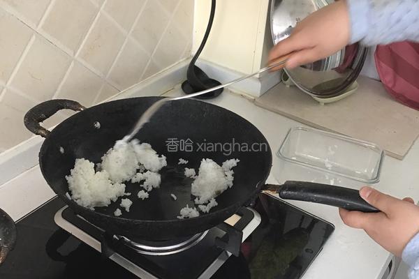 炒饭的做法图解4