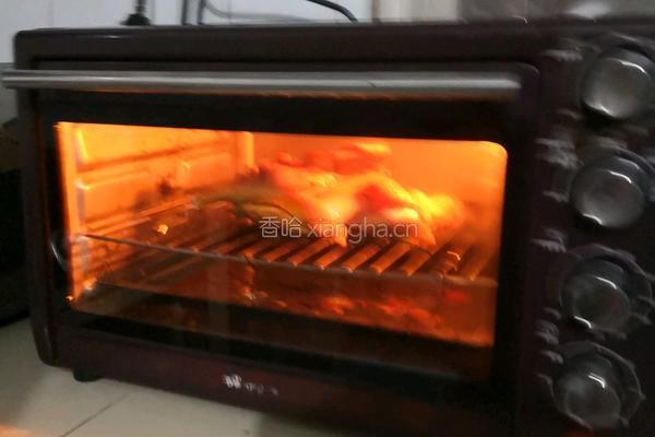 烤箱烤鸡的做法图解6