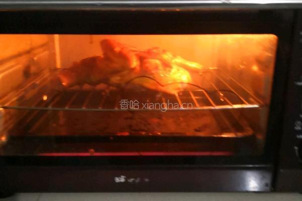 烤箱烤鸡的做法图解9