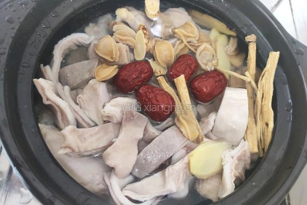 鲍鱼猪肚鸡汤的做法图解5