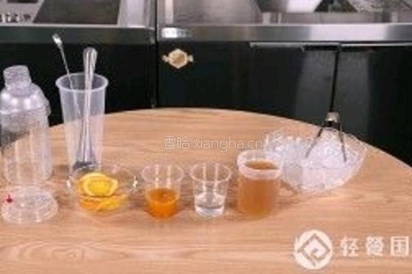 网红奈雪の茶｜霸气橙子的做法图解1