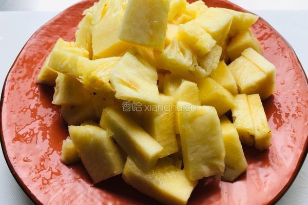 菠萝咖喱鸡胸肉的做法图解8