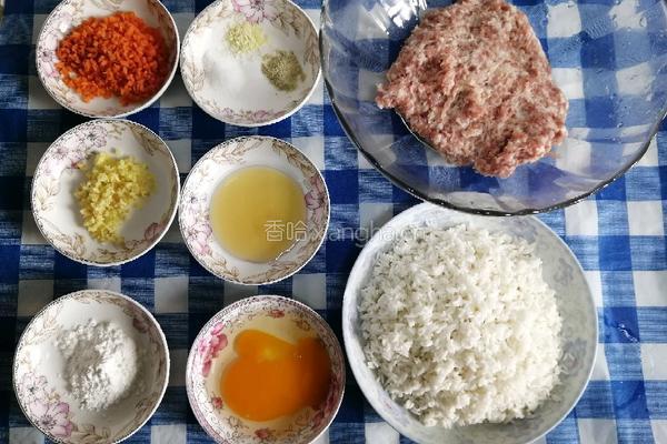 珍珠肉丸的做法图解1