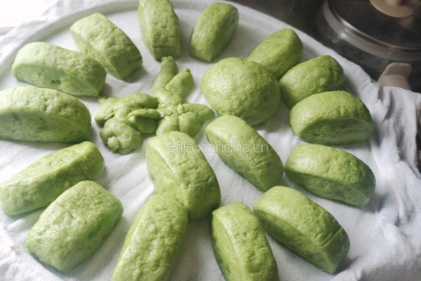 菠菜小馒头的做法图解8