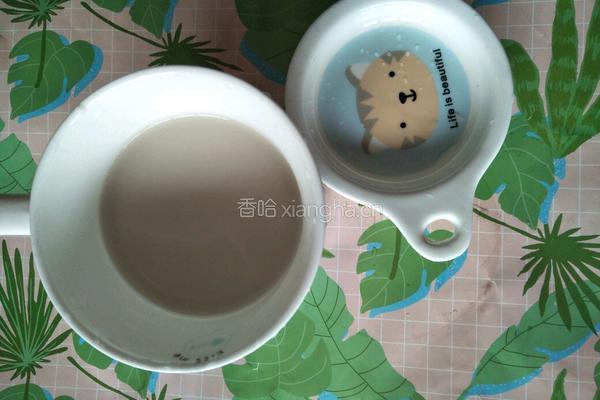 奶茶的做法图解4