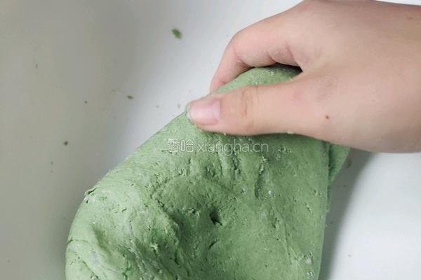豆沙青团的做法图解6