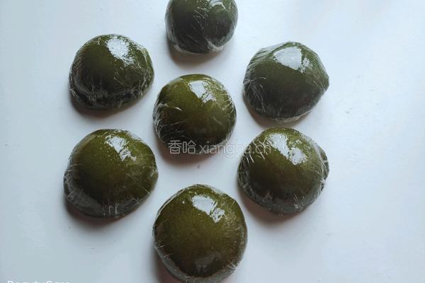 豆沙青团的做法图解15