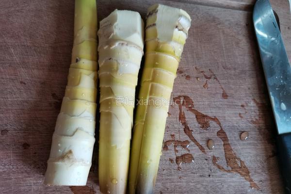 今天我吃素香菇烧笋的做法图解1
