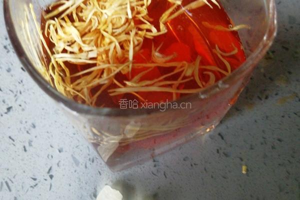 金丝皇菊 红茶的做法图解4