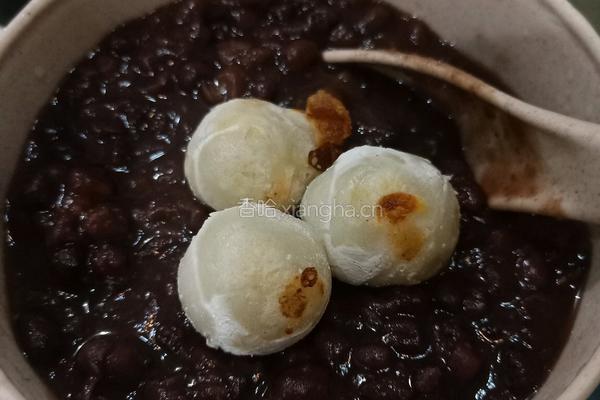 红豆至少年糕汤的做法图解8
