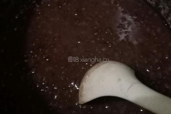 红豆至少年糕汤的做法图解5