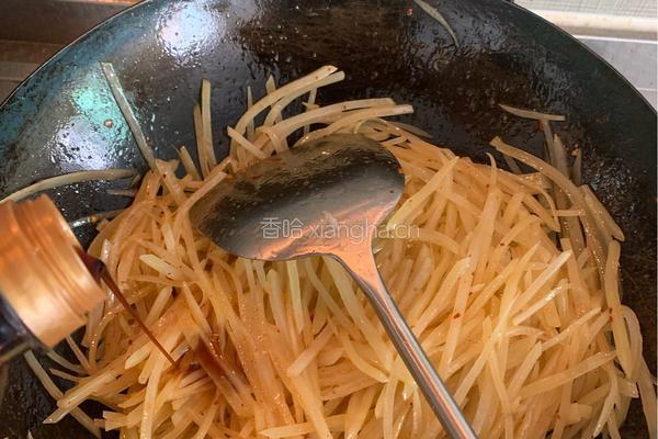 香辣土豆丝的做法图解3
