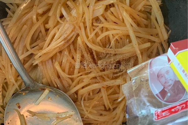 香辣土豆丝的做法图解4