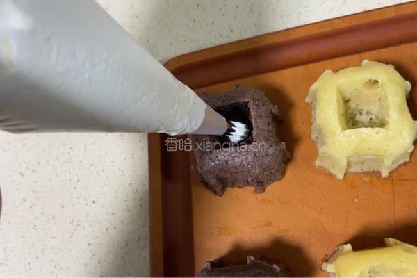 彩色复古杯子奶油蛋糕的做法图解21
