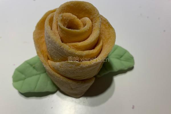 花色玫瑰馒头的做法图解11