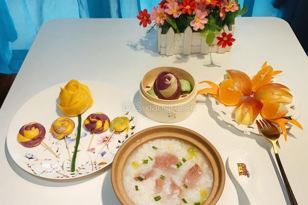 花色玫瑰馒头的做法图解18