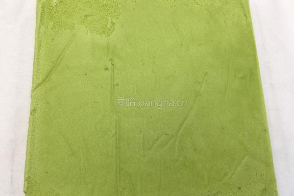 抹茶蜜豆蛋糕卷的做法图解19
