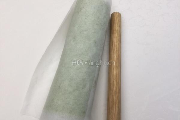 抹茶蜜豆蛋糕卷的做法图解23