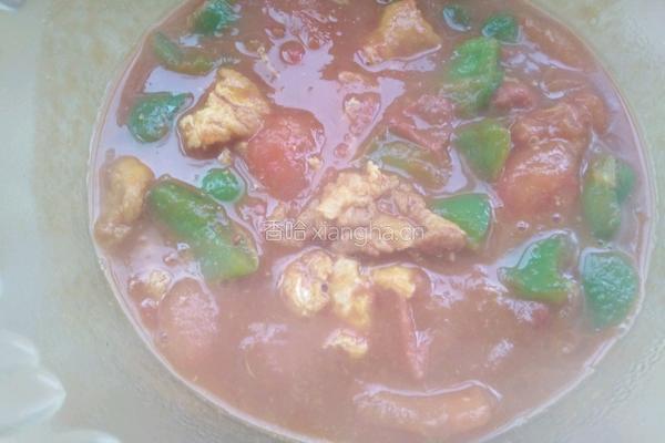 西红柿鸡蛋打卤面的做法图解5