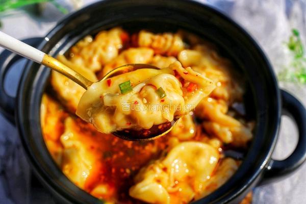 酸辣开胃的酸汤水饺的做法图解10