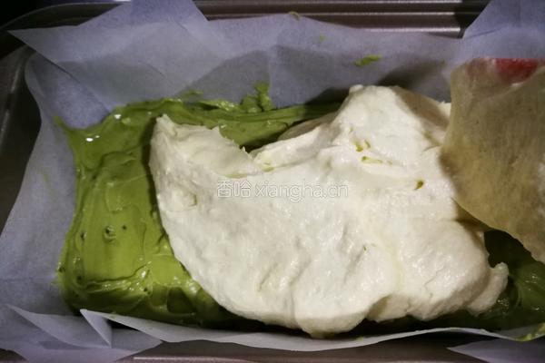 香草抹茶磅蛋糕的做法图解11