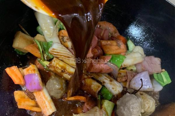 不用火锅底料的麻辣香锅（适合不吃辣的）的做法图解11