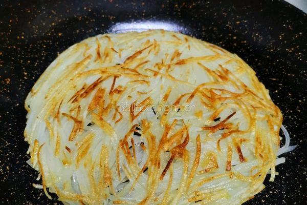 快手早餐 香煎土豆饼的做法图解6