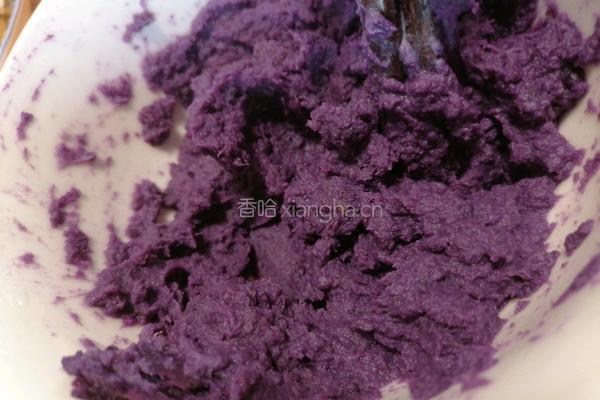 牛奶紫薯雪媚娘的做法图解6