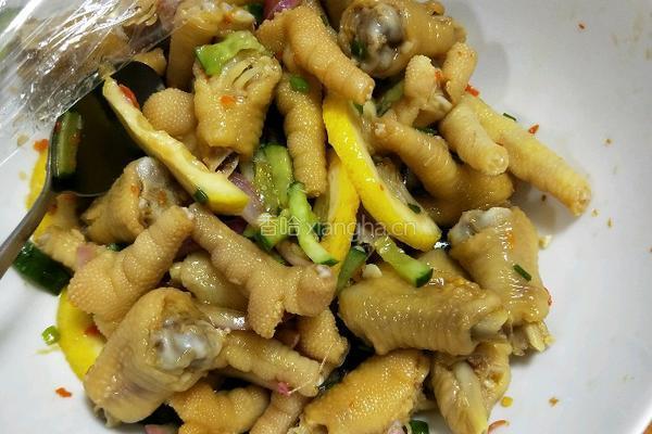 柠香酸辣鸡爪的做法图解13