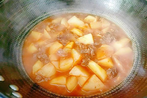 土豆烧牛腱的做法图解14