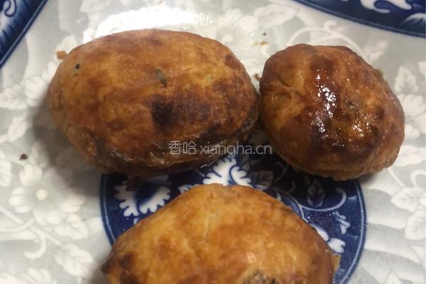美味小吃红豆馅饼的做法图解4