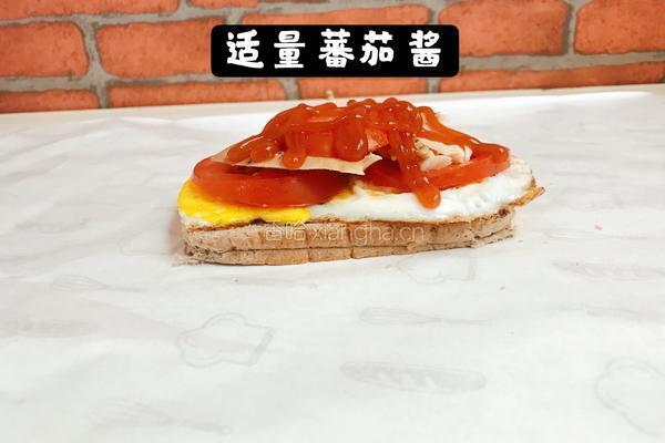 每天一道减脂餐：黑麦三明治的做法图解6