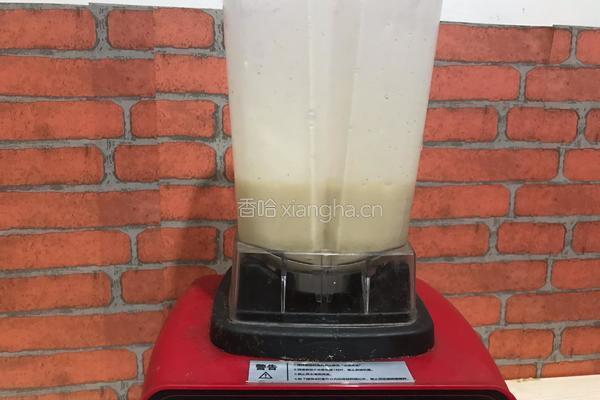 每天一道减脂餐：早餐苹果奶昔的做法图解4