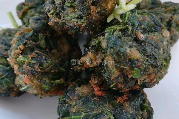 虾仁茼蒿丸的做法图解12