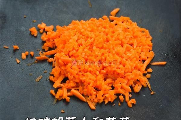 胡萝卜菠菜蛋饼的做法图解4