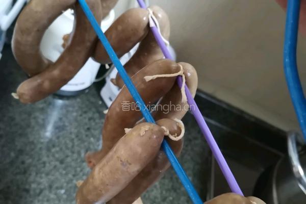 自制鲜肉烤肠的做法图解15