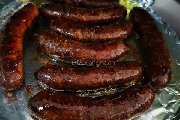 自制鲜肉烤肠的做法图解24
